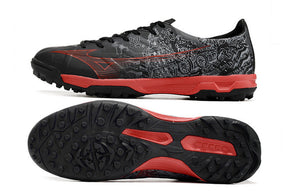 Chuteira Mizuno Alpha Made in Japan Society - Preto/Vermelho