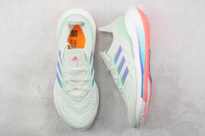 Tênis Adidas Ultra Boost 22 White Tint / Pulse Mint / Purple