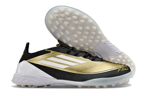 Chuteira Adidas F50 X Society  - Dourada/Preta
