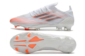 Chuteira Adidas Speedfow.1 FG - Branco/Laranja
