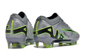 Chuteira Nike Air Zoom Mercurial Vapor 15 Elite FG - Cinza/Verde