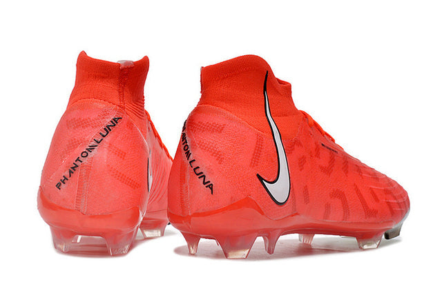 Chuteira Nike Phantom Luna Elite Campo FG - Laranja/Branco
