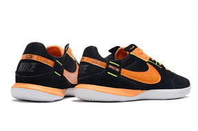 Chuteira Nike Street Gato Futsal IC - Preto/Laranja