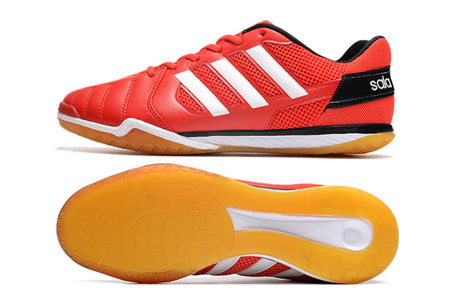 Chuteira Adidas Top Sala Futsal - Vermelho/Preto