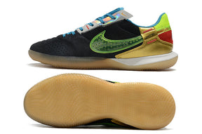 Chuteira Nike Street Gato Futsal IC - Preto/Verde