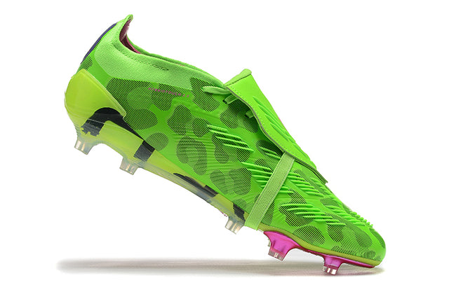 Chuteira Adidas Predstrike Elite Campo - Verde/Rosa