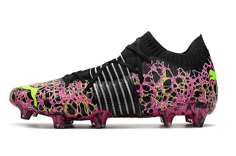 Chuteira Puma Future Z 1.1 Campo FG/AG - Vermelho/Preto