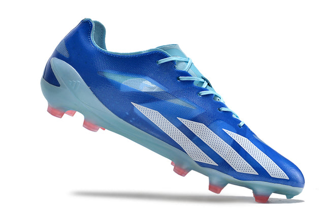 Chuteira Adidas X CrazyFast+ FG "Marine Rush Pack"