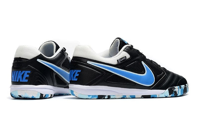 Chuteira Nike SB Gato Futsal - Preto/Azul