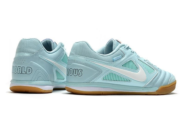 Chuteira Nike SB Gato Futsal - Azul/Branco