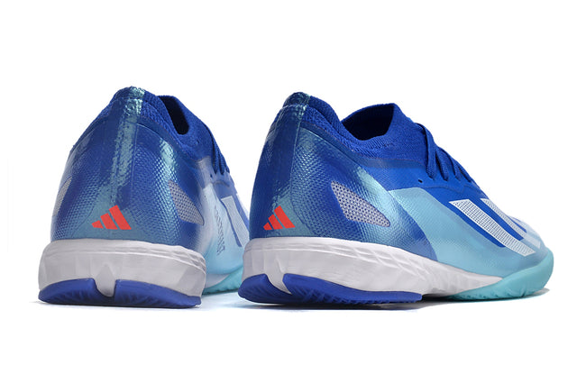 Chuteira Adidas X CrazyFast.1 Futsal "Marine Rush"