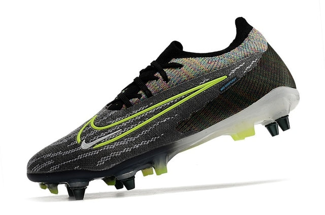 Chuteira Nike Campo Phantom GX Elite SG - Preto/Verde