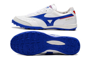 Chuteira Miuzno Morelia Neo Sala Society - Branco/Azul