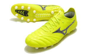 Chuteira Mizuno Morelia Neo 3 Campo FG - Amarelo/Preto