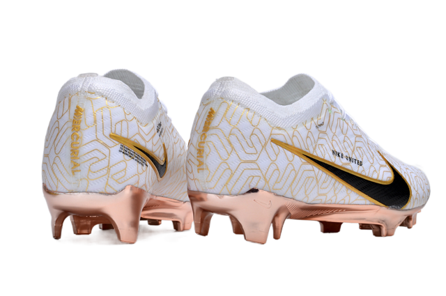 Chuteira Nike Air Zoom Mercurial Vapor 15 Elite Campo FG "United Golden Pack"