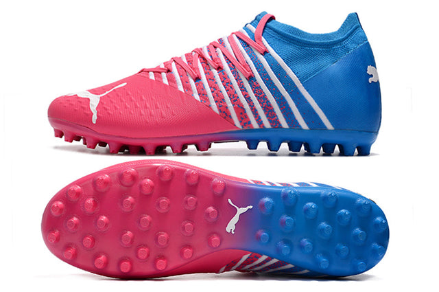 Chuteira Puma Future Z 1.4 MG - Azul/Rosa