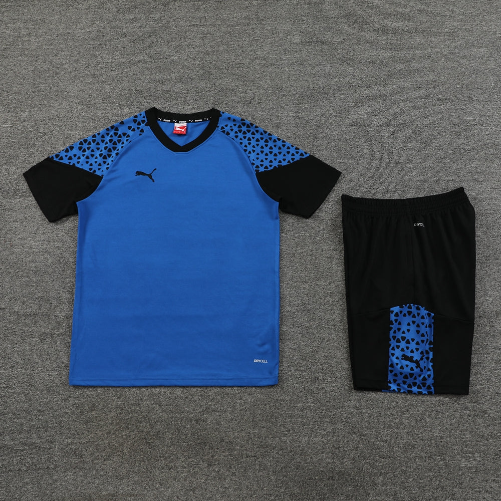 Conjunto Puma Camisa e Bermuda Azul Marinho