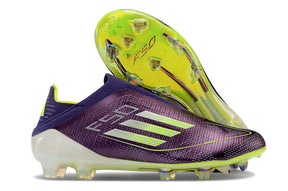 Chuteira Adidas F50 X Campo Sem Cadarço - Roxa/Azul