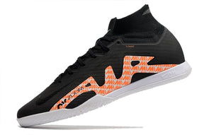 Chuteira Nike Mercurial Superfly 9 Elite Futsal IC - Preto/Laranja