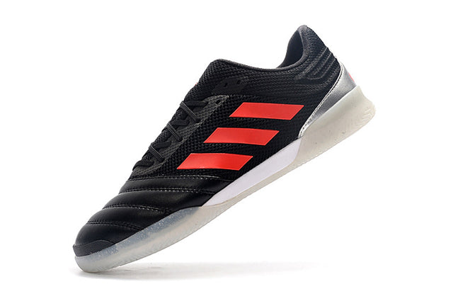 Chuteira Adidas Copa 20.1 Futsal - Preto/Branco/Vermelho