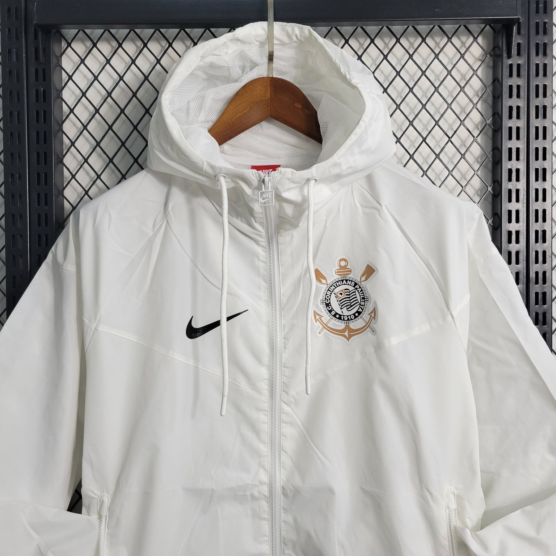 Jaqueta Corta Vento Corinthians 23-24 White