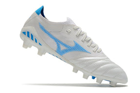 Chuteira Mizuno Morelia Neo 3 Campo FG - Branco/Azul