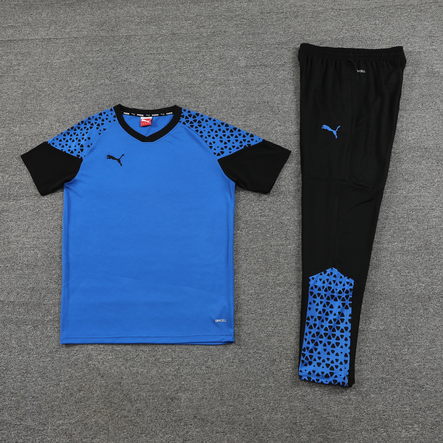 Conjunto Puma Camisa e Calça Azul Escuro