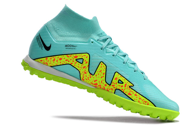 Chuteira Nike Mercurial Superfly 9 Elite Society - Verde