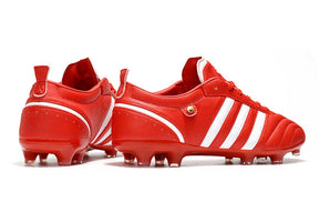 Chuteira Adidas Adipure Campo FG - Vermelho/Branco