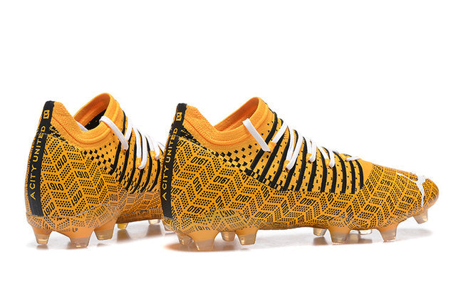 Chuteira Puma Future Z 1.4 Campo FG/AG - Amarelo/Preto