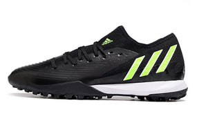 Chuteira Adidas Predator Edge.3 Low Society TF - Preto/Verde