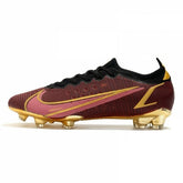 Chuteira Nike Mercurial Vapor 14 Elite Campo FG - Vinho/Dourado
