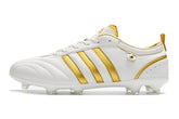 Chuteira Adidas Adipure Campo FG - Branco/Dourado