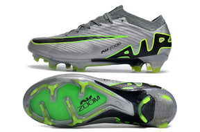 Chuteira Nike Air Zoom Mercurial Vapor 15 Elite FG - Cinza/Verde