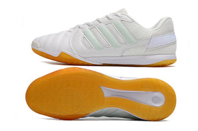 Chuteira Adidas Top Sala Futsal - Branco/Marrom