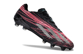 Chuteira Adidas X CrazyFast+ Strung FG - Preto/Vermelho