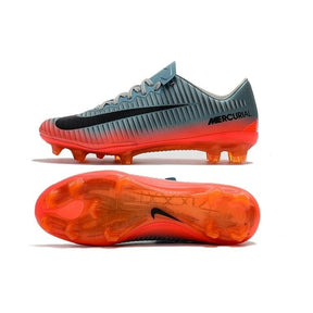Chuteira Nike Mercurial Vapor 11 FG - Cinza/Laranja