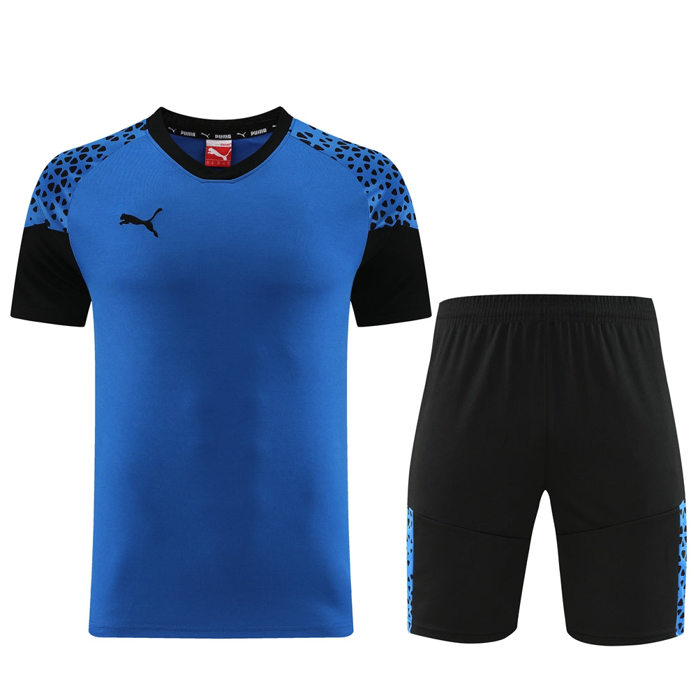 Conjunto Puma Camisa e Bermuda Azul Marinho