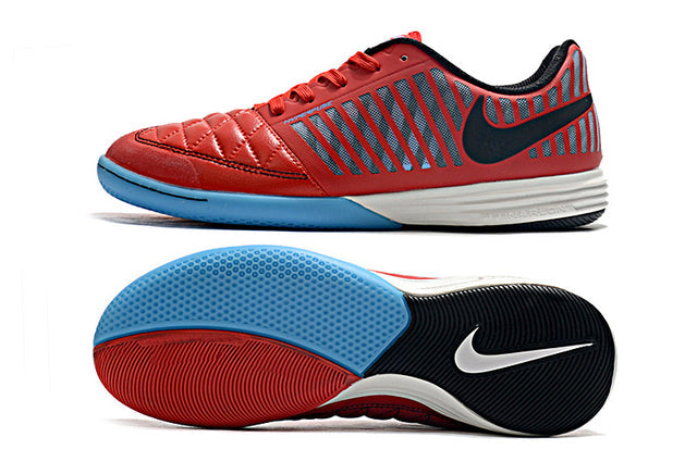 Chuteira Nike Lunar Gato Futsal - Vermelho/Azul