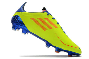 Chuteira Adidas F50 X Ghosted.1 FG - Verde/Azul/Laranja