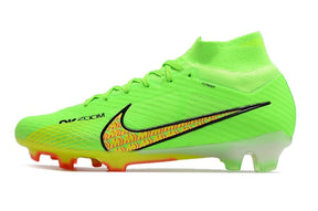 Chuteira Nike Air Zoom Mercurial Superfly 9 Elite FG - Verde/Amarelo