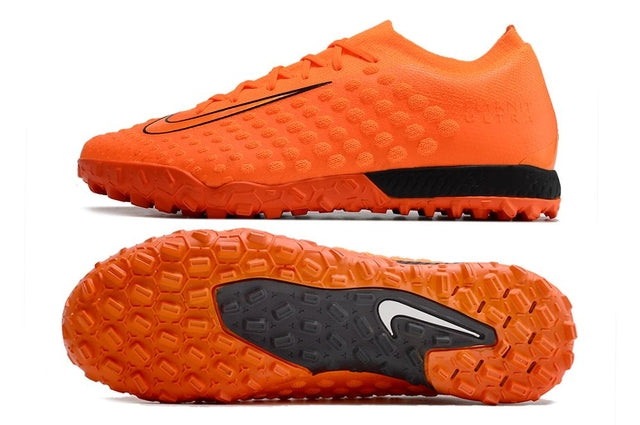 Chuteira Nike Phantom Ultra Venom Society TF - Laranja