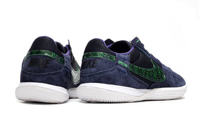 Chuteira Nike Street Gato Futsal IC - Azul/Verde