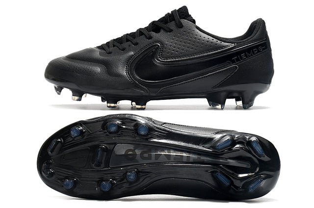 Chuteira Nike Tiempo Legend 9 Elite FG "Blackout"