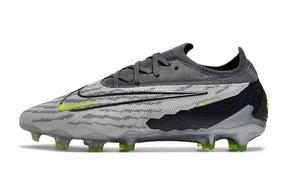 Chuteira Nike Campo Phantom GX Elite FG - Cinza/Verde