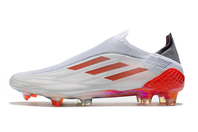 Chuteira Adidas Speedfow+ FG "White Spark"