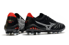 Chuteira Mizuno Morelia Neo 3 Campo FG - Preto/Vermelho/Branco