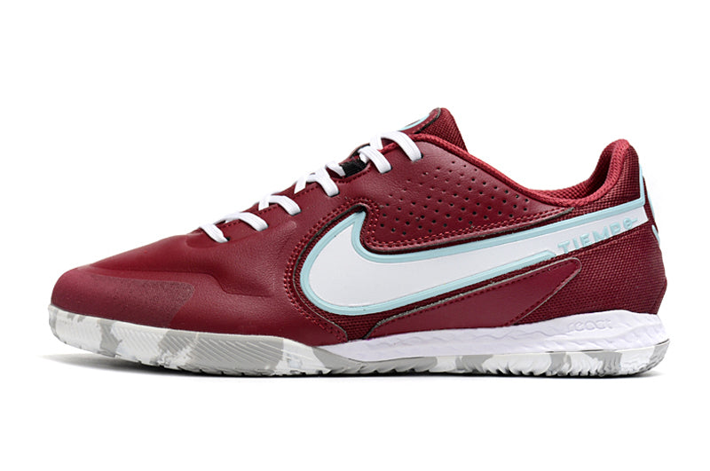 Chuteira Nike React Tiempo Legend 9 Pro Futsal IC - Roxo/Branco