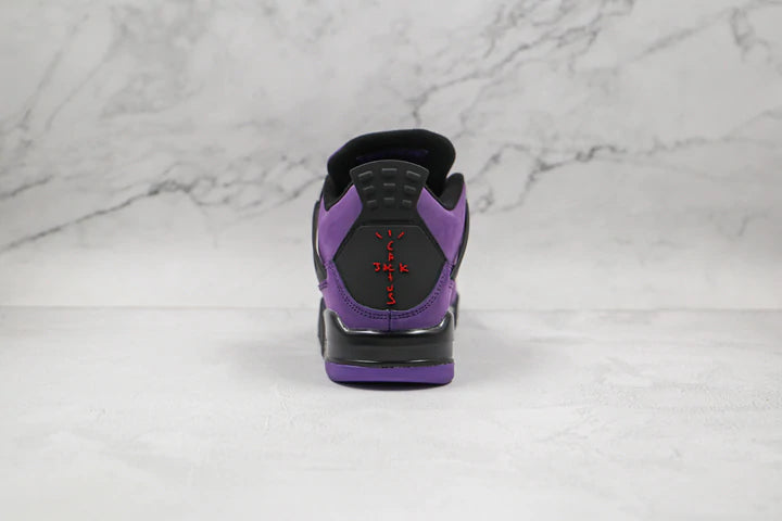 Tênis Nike Air Jordan 4 Retro Travis Scott Purple