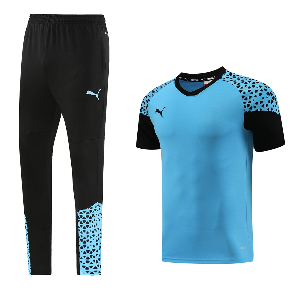 Conjunto Puma Camisa e Calça Azul